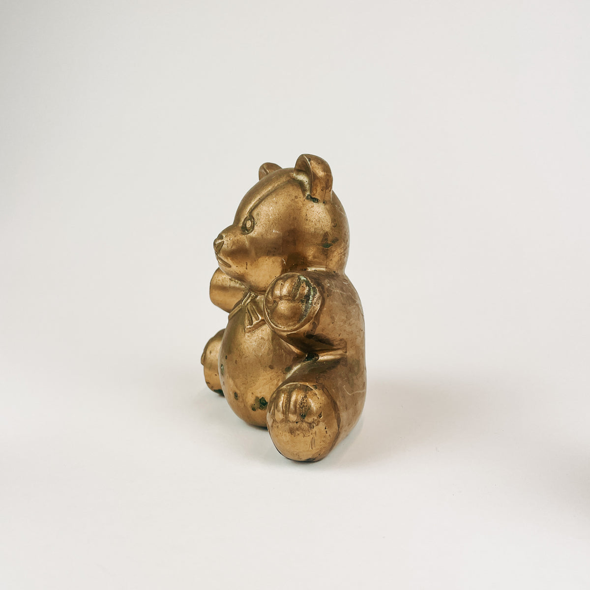 Brass Teddy Bear Ella Jane Vintage