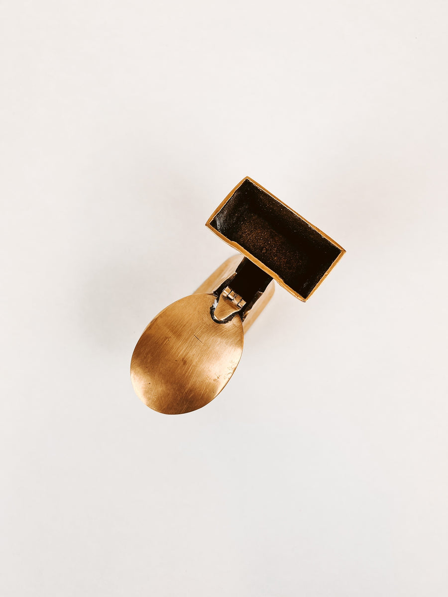 Brass Toilet Ashtray Ella Jane Vintage