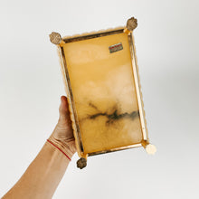 Load image into Gallery viewer, Genuine Alabaster Footed Stash Box
