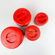 Load image into Gallery viewer, Set of 4 Vintage Nesting Canisters
