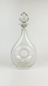 Heavy Blown Glass Decantee