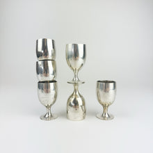 Load image into Gallery viewer, Set of 6 Silver Cordials
