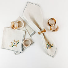 Load image into Gallery viewer, Set of 6 Stone Napkin Rings

