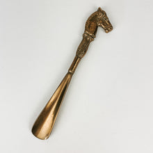 Load image into Gallery viewer, Brass Horse Shoe Horn
