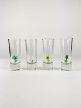 Load image into Gallery viewer, Set of Flower Shot Glasses
