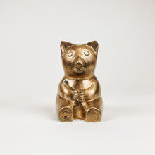 Load image into Gallery viewer, Brass Black Bear
