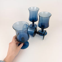 Load image into Gallery viewer, Set of 4 Blue Glasses
