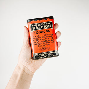 Sir Walter Tobacco Tin