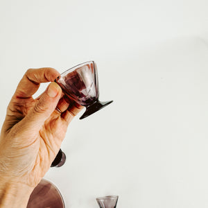 Amethyst Decanter Set