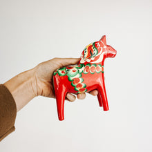Load image into Gallery viewer, Swedish Folk Art Wooden Horse
