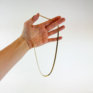 Vintage Gold Snake Chain