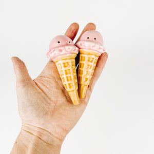 Strawberry Ice Cream Shakers