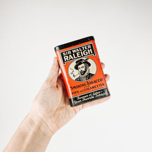 Sir Walter Tobacco Tin