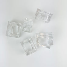 Load image into Gallery viewer, Lucite Napkin Rings
