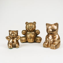 Load image into Gallery viewer, Brass Black Bear
