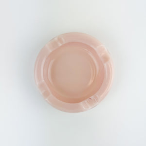 Pink Milk Glass Ashtray