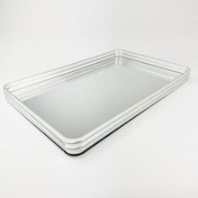 Load image into Gallery viewer, Lucite Rimmed Mirror Tray
