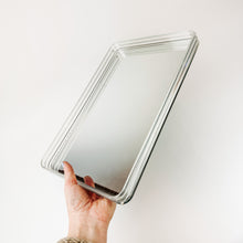 Load image into Gallery viewer, Lucite Rimmed Mirror Tray
