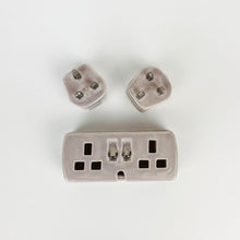 Load image into Gallery viewer, Vintage Electric Plug Salt and Pepper Shakers
