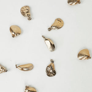 Vintage 1980's Gold Plated Metal Charms