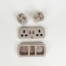 Load image into Gallery viewer, Vintage Electric Plug Salt and Pepper Shakers
