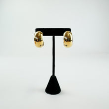 Load image into Gallery viewer, Vintage Gold Tone Hoops
