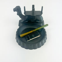 Load image into Gallery viewer, Cast Iron Camel Ashtray and Cigarette Box Holder
