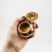 Load image into Gallery viewer, Brass Pocket Ashtray
