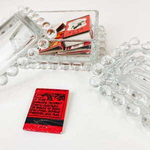 Candlewick Smoke Set