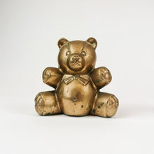 Load image into Gallery viewer, Brass Teddy Bear
