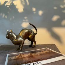 Load image into Gallery viewer, Brass Siamese Cat
