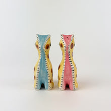 Load image into Gallery viewer, Stitched Giraffe Salt and Pepper Shakers
