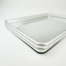 Load image into Gallery viewer, Lucite Rimmed Mirror Tray
