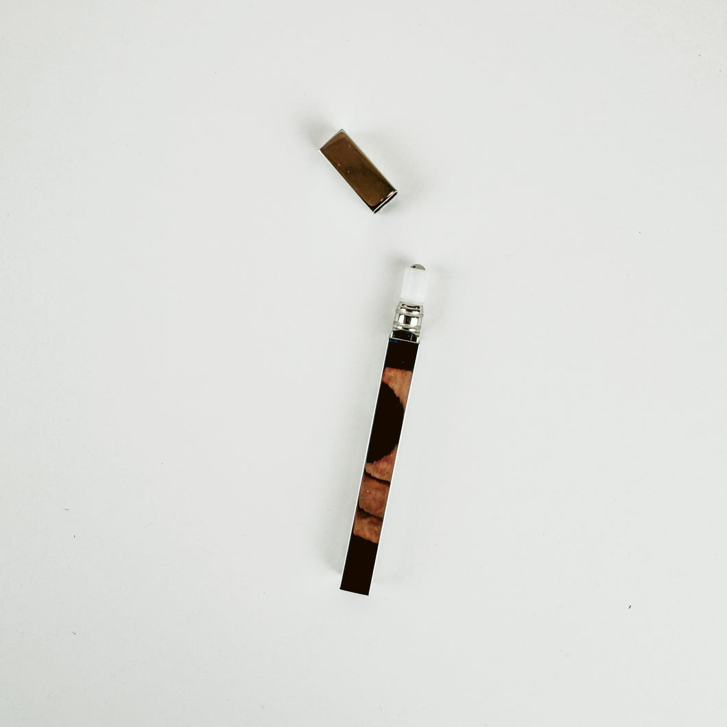 Silver Pocket Perfume Roller