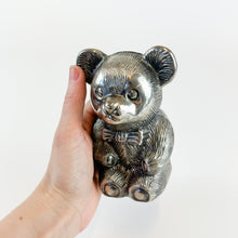 Load image into Gallery viewer, Metal Teddy Bear Bank
