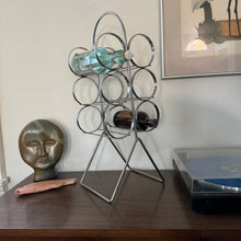 Load image into Gallery viewer, Mid Century Chrome Wine Holder
