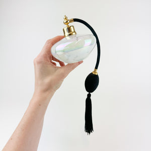 Iridescent Perfume Bottle with Pump