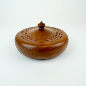 Lidded Wooden Catchall