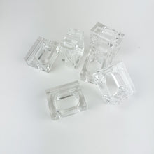 Load image into Gallery viewer, Lucite Napkin Rings
