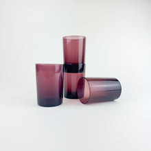 Load image into Gallery viewer, Set of 4 Burgundy Glasses
