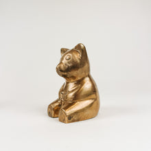 Load image into Gallery viewer, Brass Black Bear
