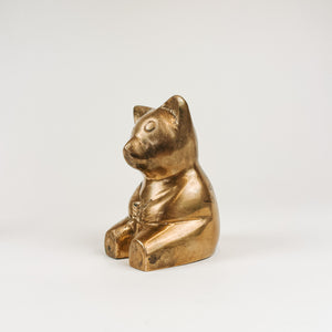 Brass Black Bear