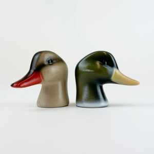 Pair of Duck Salt and Pepper Shakers