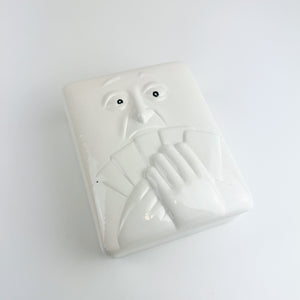 Face Card Holder with Lid