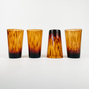 Set of 4 Tortoise Water Glasses