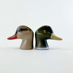 Pair of Duck Salt and Pepper Shakers
