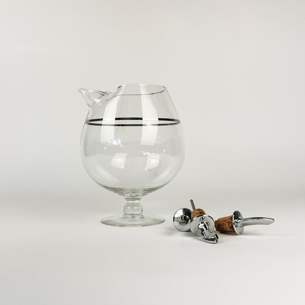 Glass Cocktail Pitcher