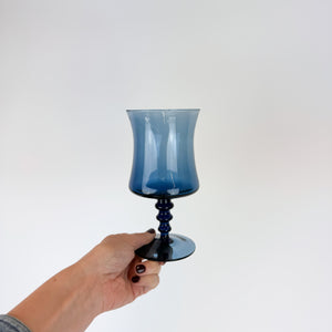 Set of 4 Blue Glasses