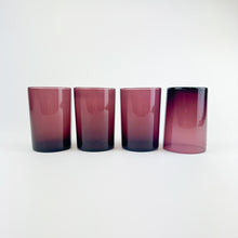 Load image into Gallery viewer, Set of 4 Burgundy Glasses
