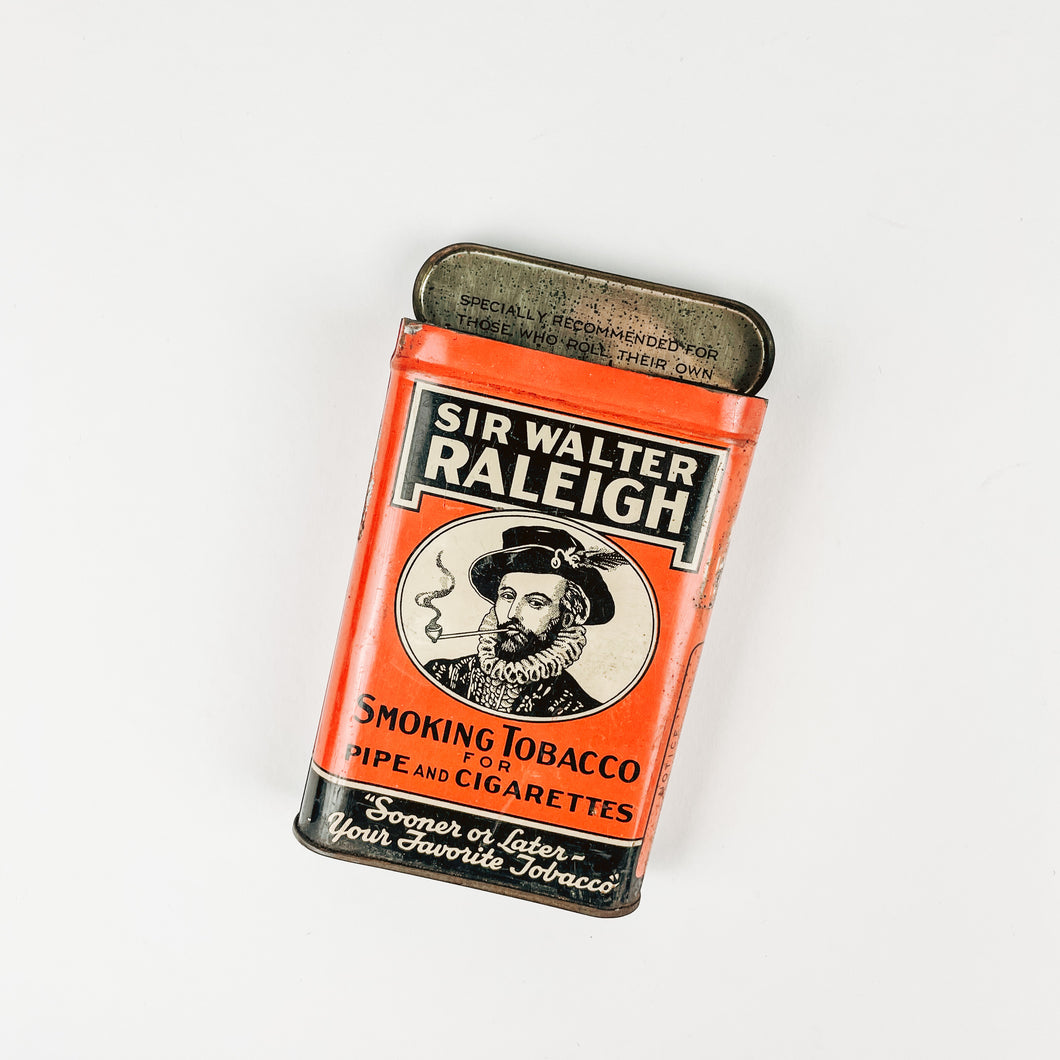 Sir Walter Tobacco Tin